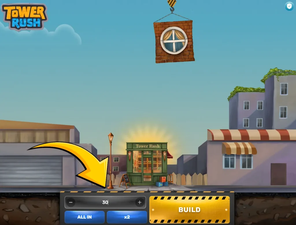 Tower Rush Wetteinsatz